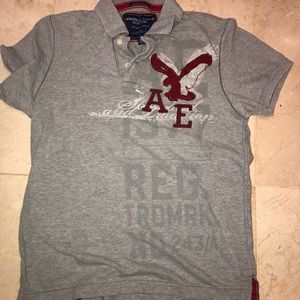 American eagle. Polo size M.  Grey.